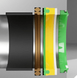 Certified steer cylinder upgrade for Komatsu 830E and 930E haul trucks